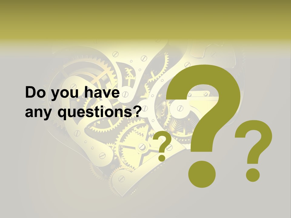 Heartshaped Detail Precision PowerPoint Template