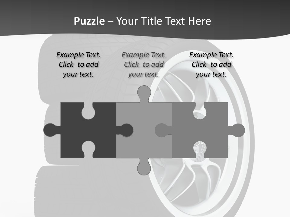 Wheels Tread Transport PowerPoint Template