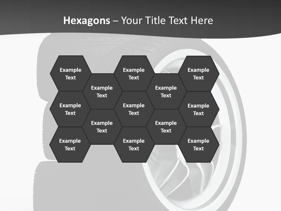 Wheels Tread Transport PowerPoint Template