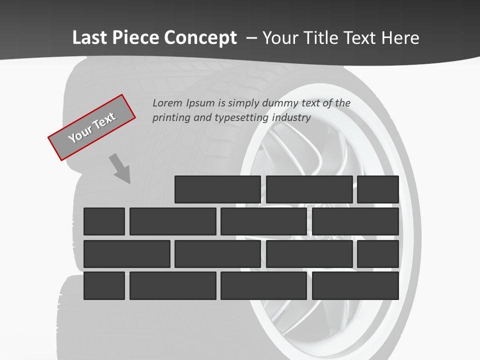 Wheels Tread Transport PowerPoint Template