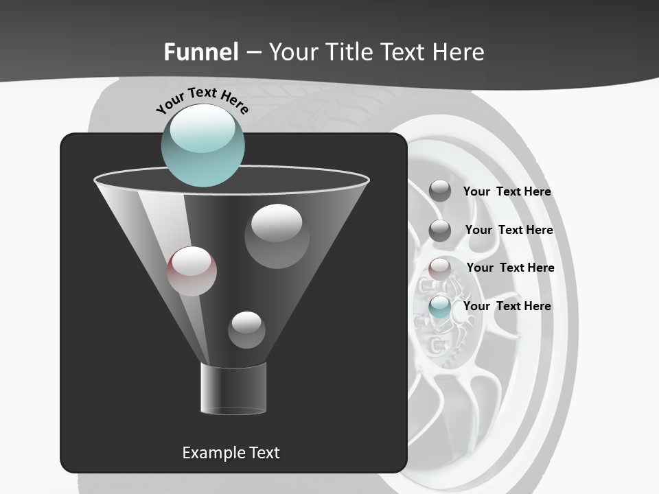 Wheels Tread Transport PowerPoint Template