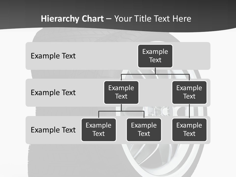 Wheels Tread Transport PowerPoint Template