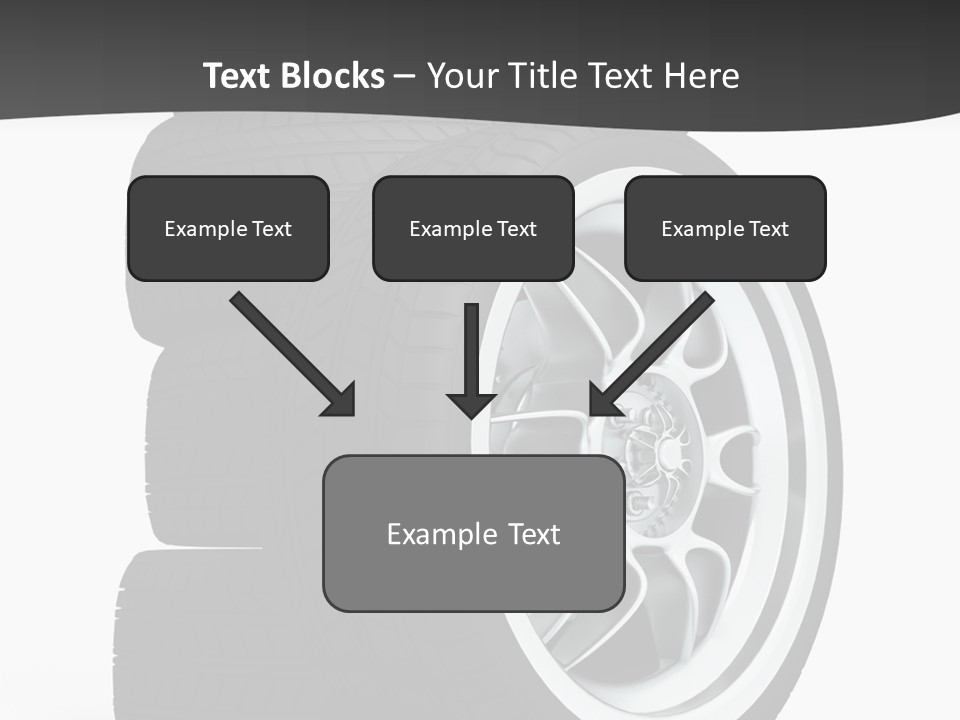 Wheels Tread Transport PowerPoint Template