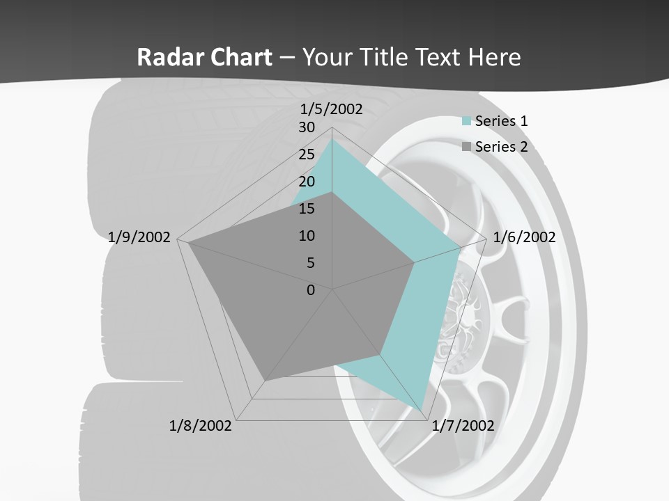 Wheels Tread Transport PowerPoint Template