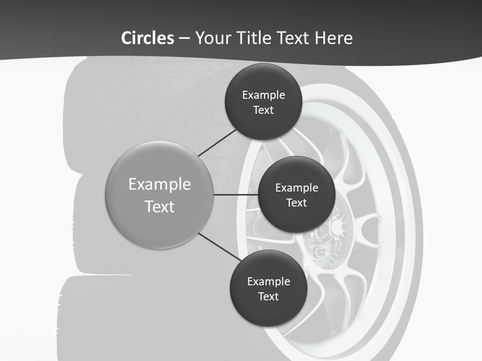 Wheels Tread Transport PowerPoint Template