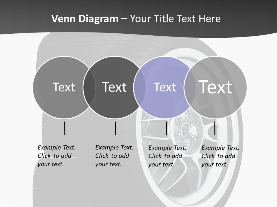 Wheels Tread Transport PowerPoint Template