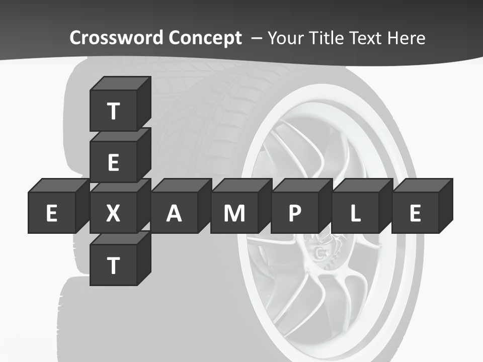 Wheels Tread Transport PowerPoint Template