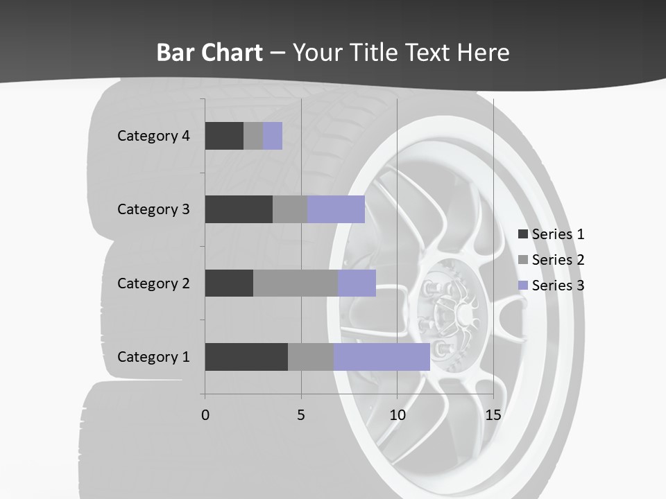 Wheels Tread Transport PowerPoint Template