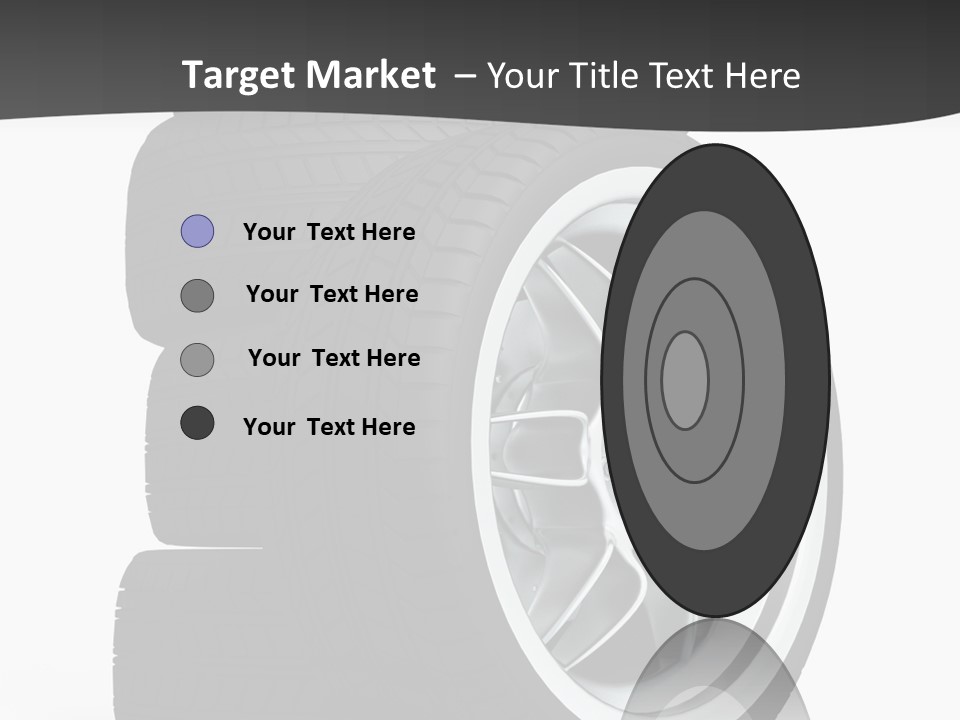 Wheels Tread Transport PowerPoint Template