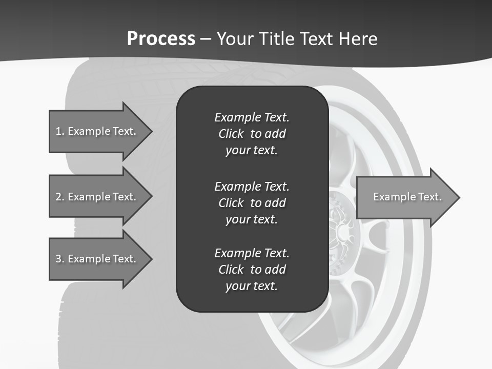 Wheels Tread Transport PowerPoint Template