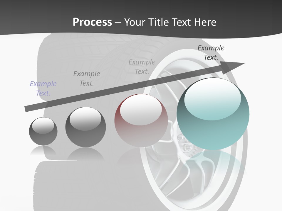 Wheels Tread Transport PowerPoint Template