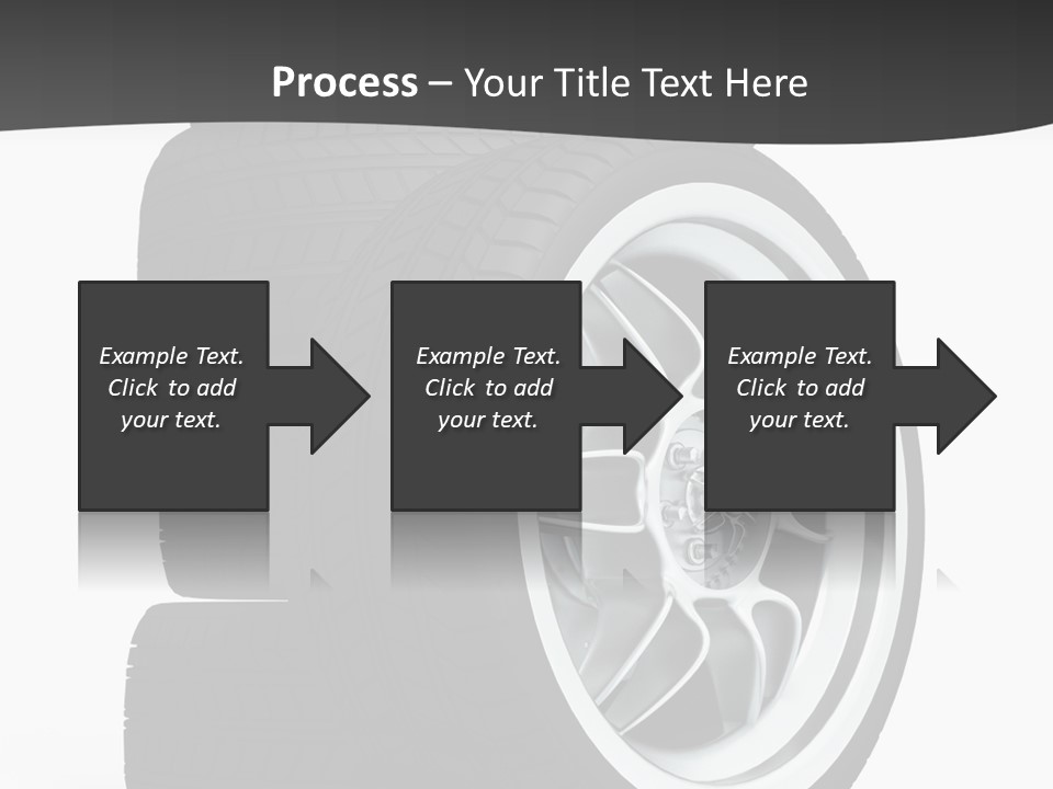 Wheels Tread Transport PowerPoint Template