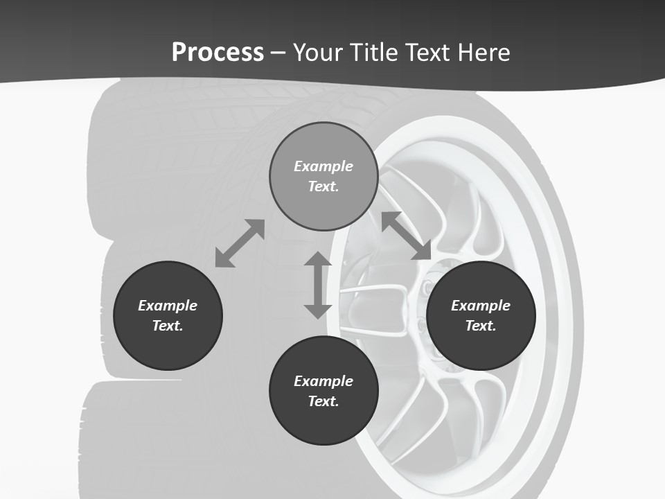 Wheels Tread Transport PowerPoint Template