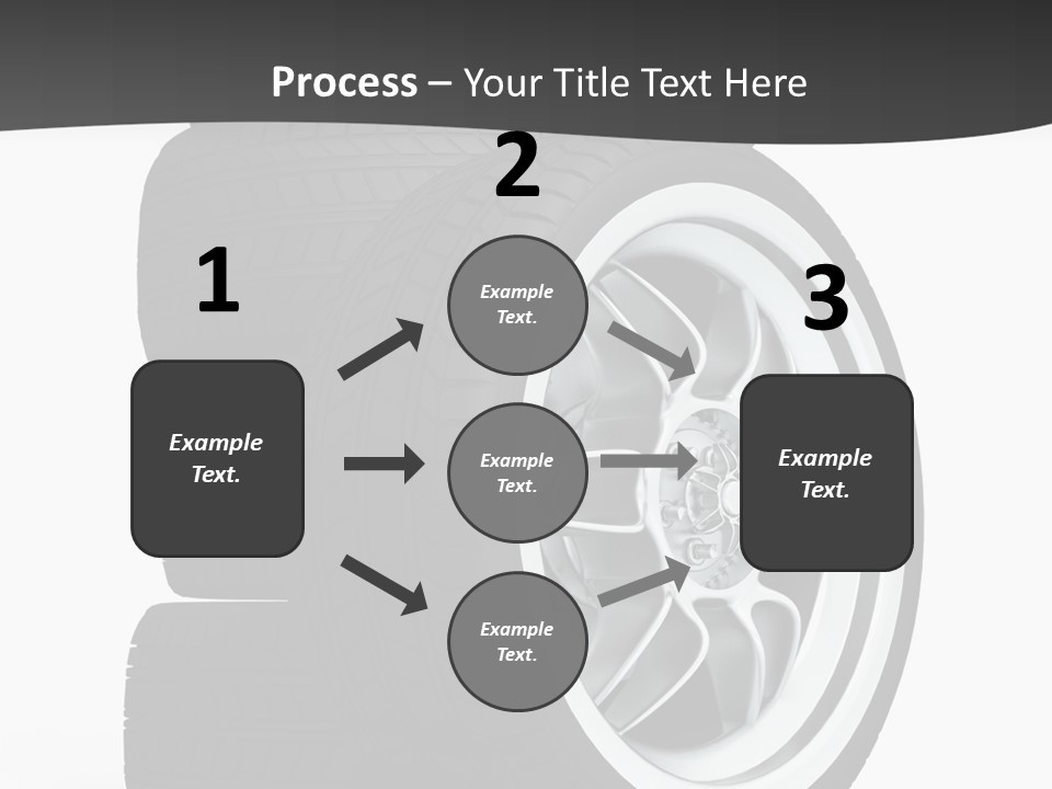 Wheels Tread Transport PowerPoint Template