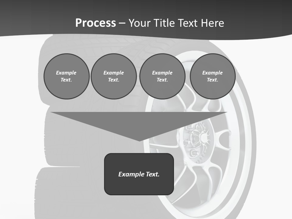 Wheels Tread Transport PowerPoint Template