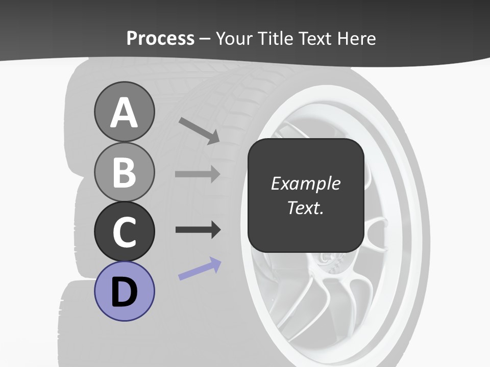 Wheels Tread Transport PowerPoint Template