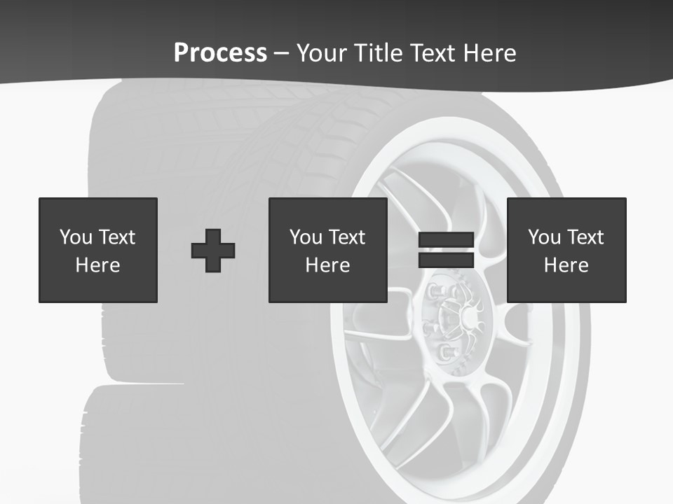 Wheels Tread Transport PowerPoint Template