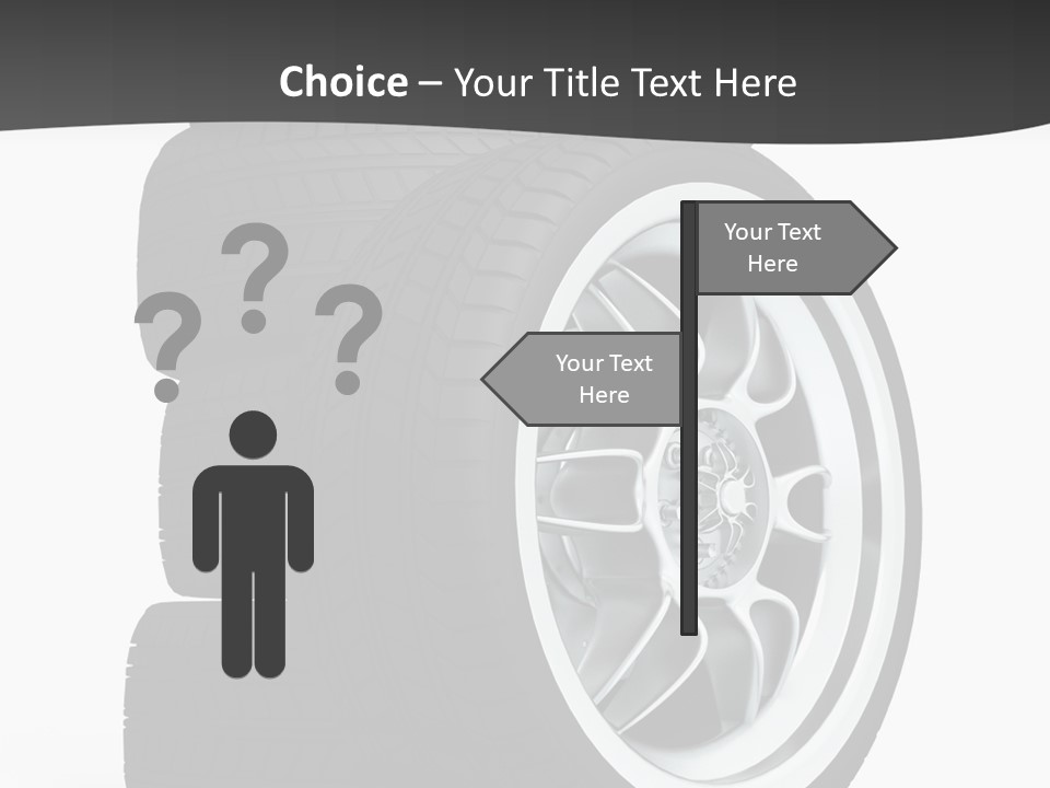 Wheels Tread Transport PowerPoint Template