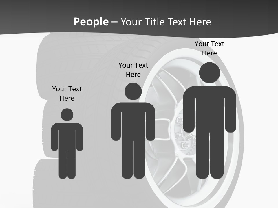 Wheels Tread Transport PowerPoint Template