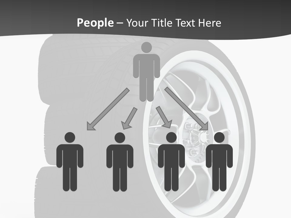 Wheels Tread Transport PowerPoint Template
