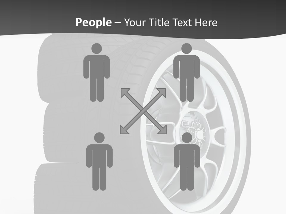 Wheels Tread Transport PowerPoint Template