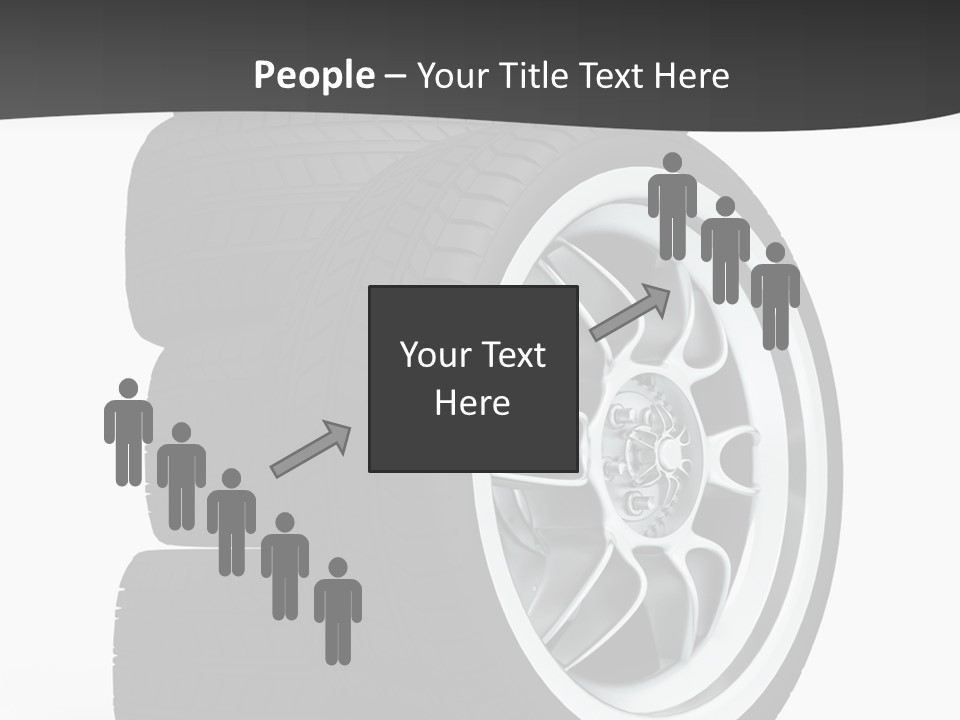 Wheels Tread Transport PowerPoint Template