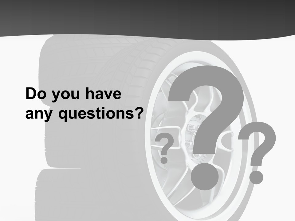 Wheels Tread Transport PowerPoint Template