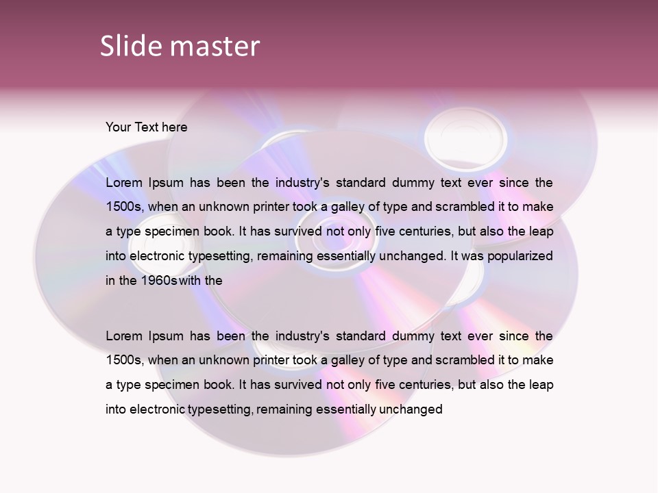 Decoration Green Vines PowerPoint Template