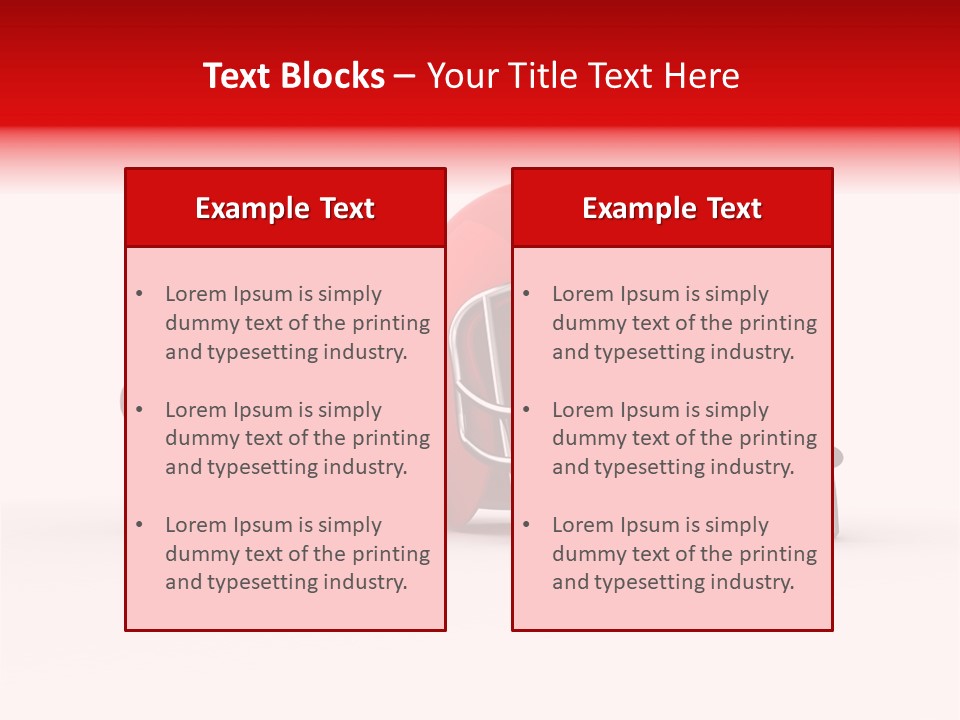Metaphor Metallic Protection PowerPoint Template