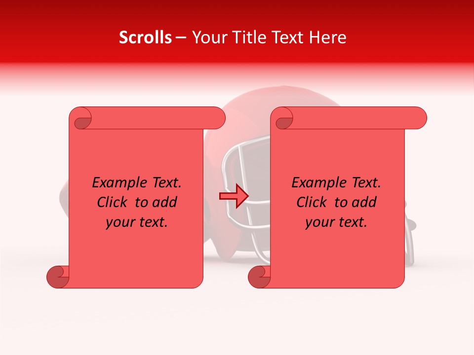 Metaphor Metallic Protection PowerPoint Template