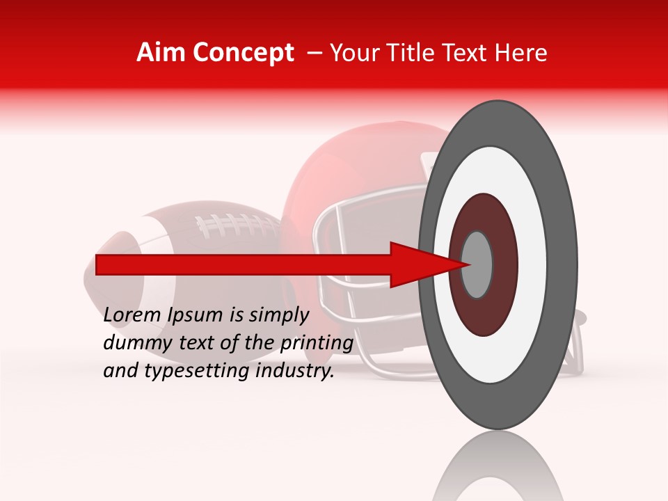 Metaphor Metallic Protection PowerPoint Template