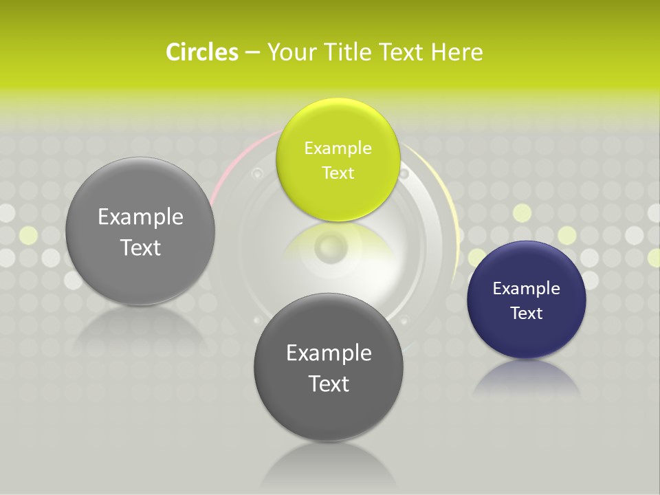 Audio Speaker Music PowerPoint Template