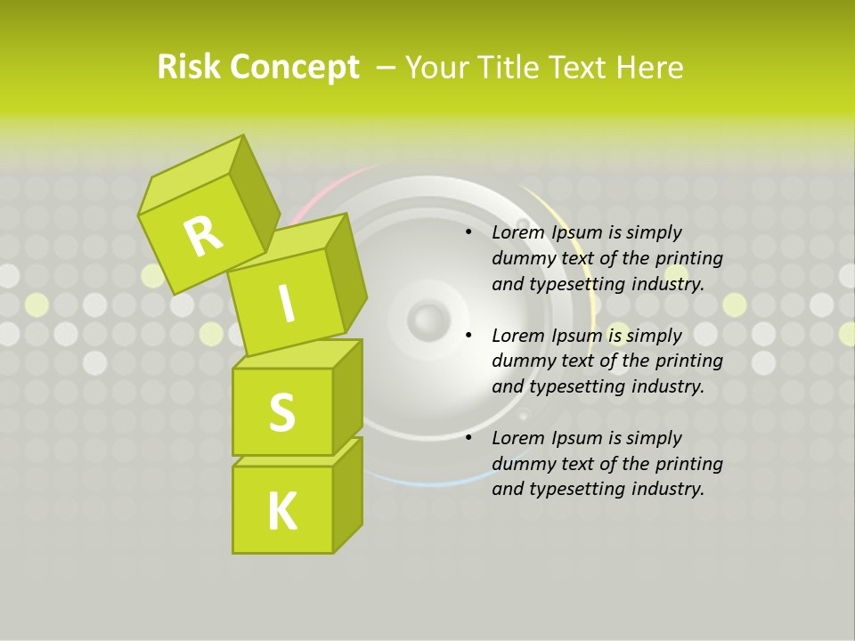 Audio Speaker Music PowerPoint Template