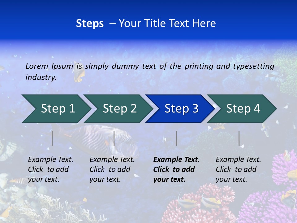 Polynesia Underwater Wild PowerPoint Template