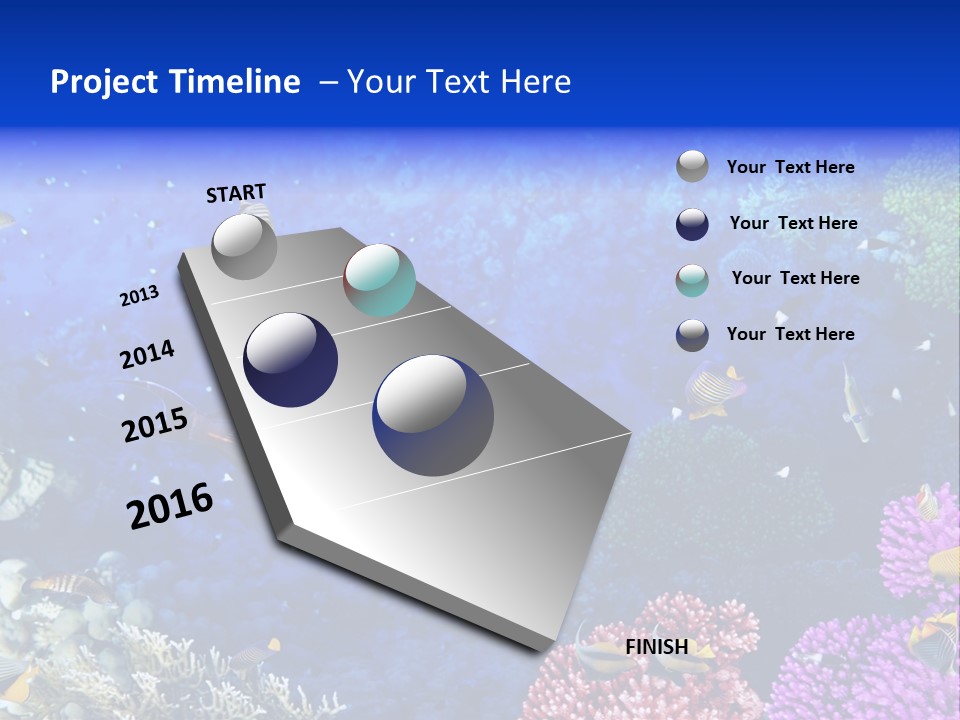 Polynesia Underwater Wild PowerPoint Template