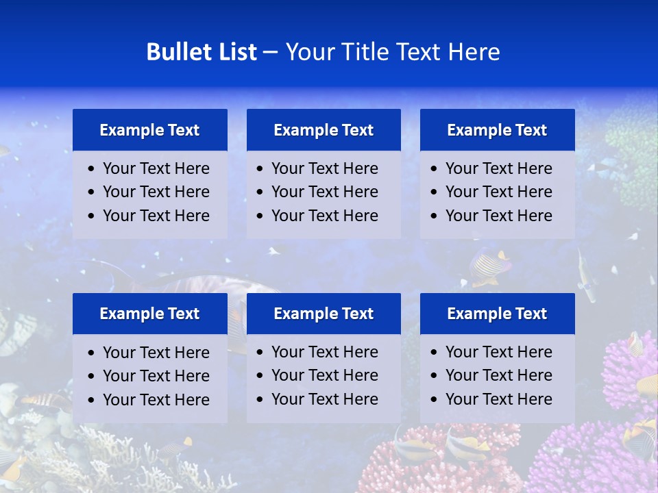 Polynesia Underwater Wild PowerPoint Template