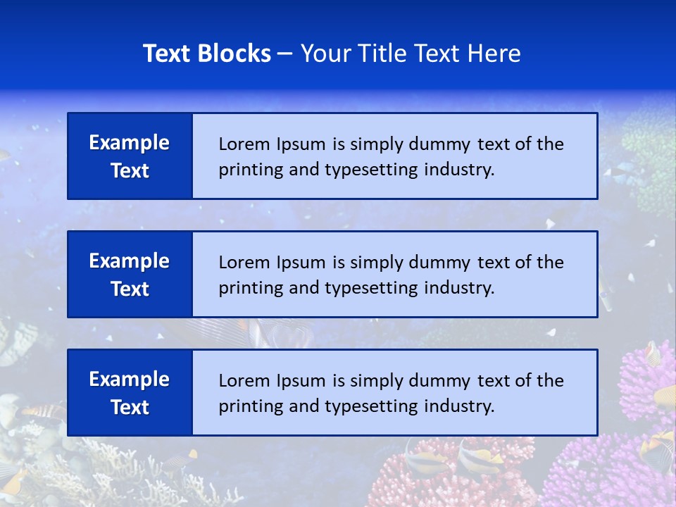 Polynesia Underwater Wild PowerPoint Template