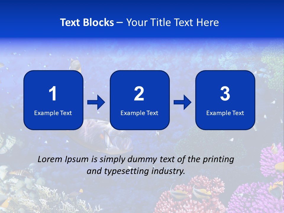 Polynesia Underwater Wild PowerPoint Template