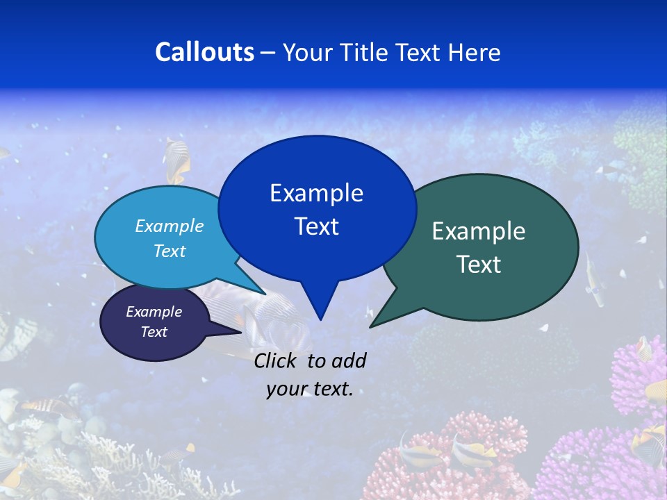 Polynesia Underwater Wild PowerPoint Template