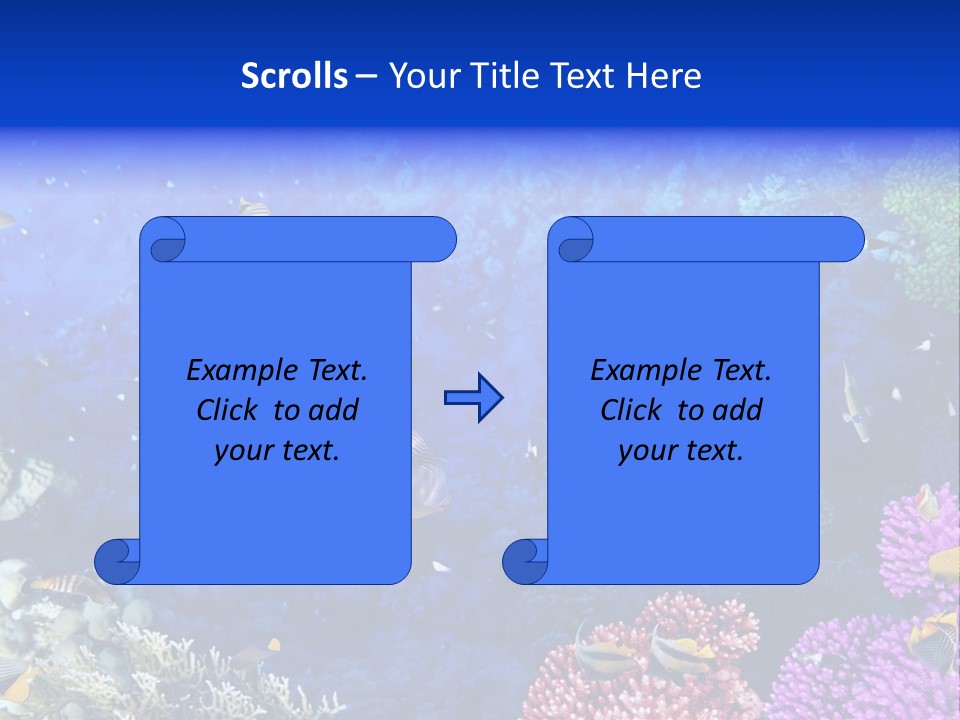 Polynesia Underwater Wild PowerPoint Template