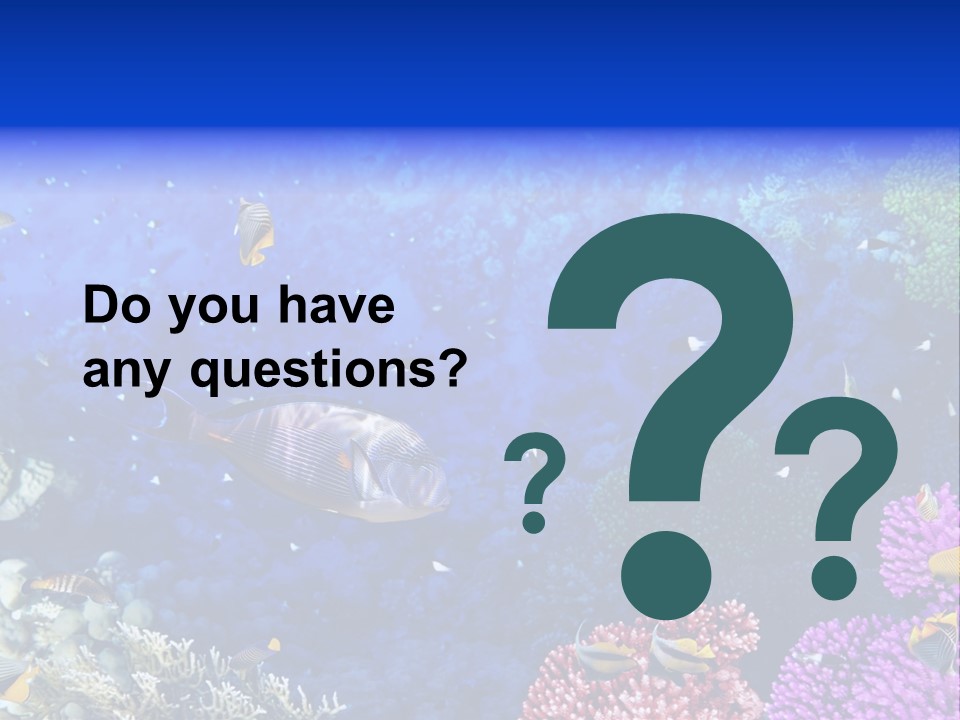 Polynesia Underwater Wild PowerPoint Template