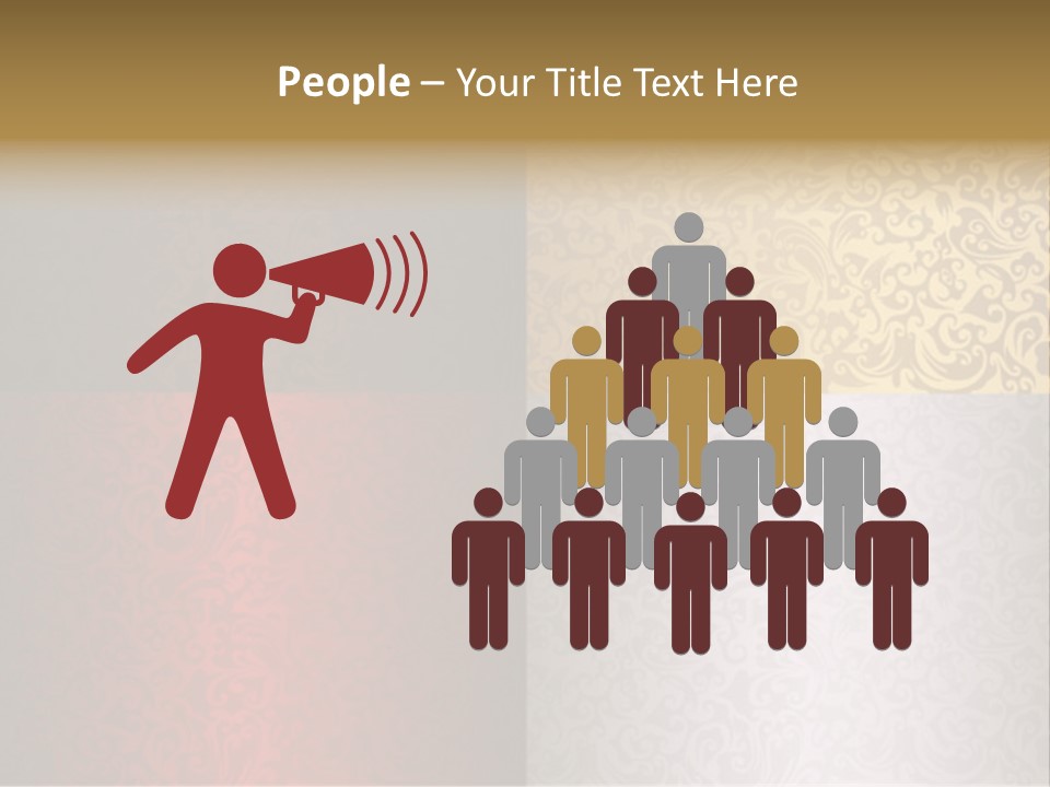 People Business Ceremony PowerPoint Template