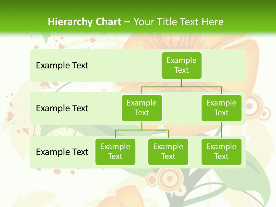 Decoration Green Vines PowerPoint Template