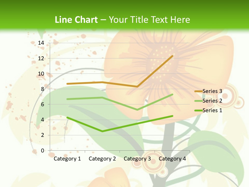 Decoration Green Vines PowerPoint Template