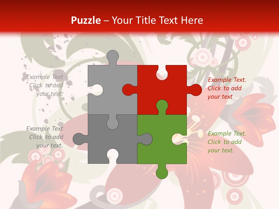 Decor Ink Circles PowerPoint Template