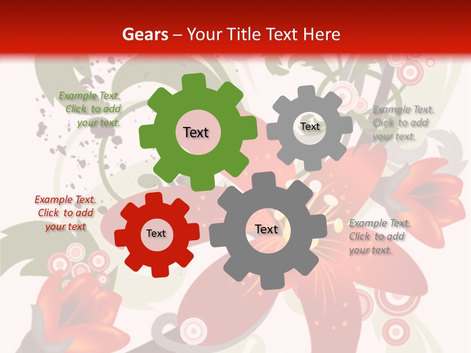 Decor Ink Circles PowerPoint Template