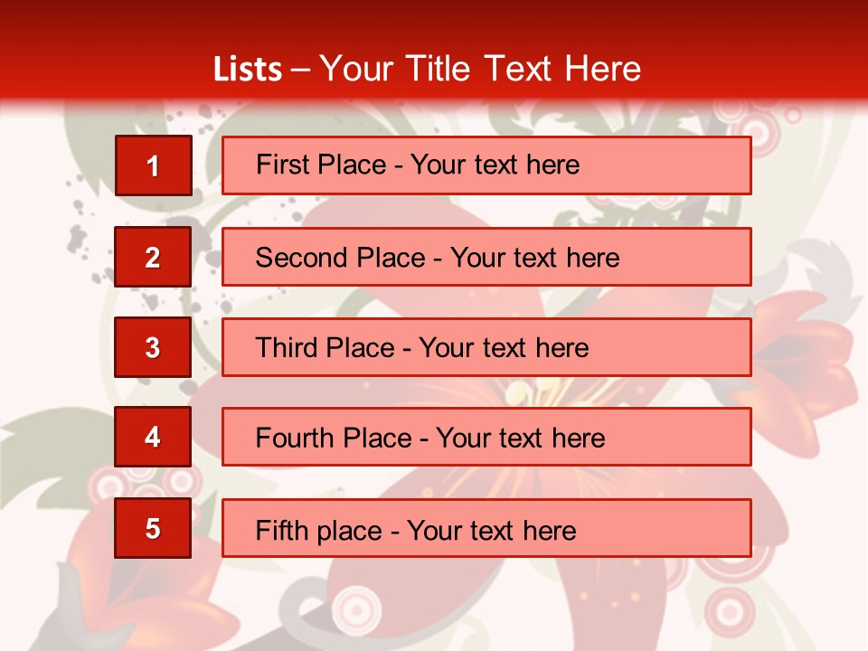 Decor Ink Circles PowerPoint Template