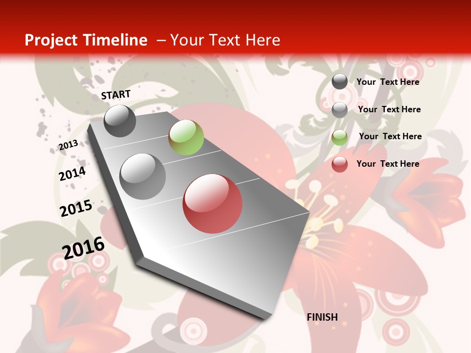 Decor Ink Circles PowerPoint Template