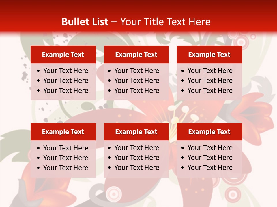 Decor Ink Circles PowerPoint Template