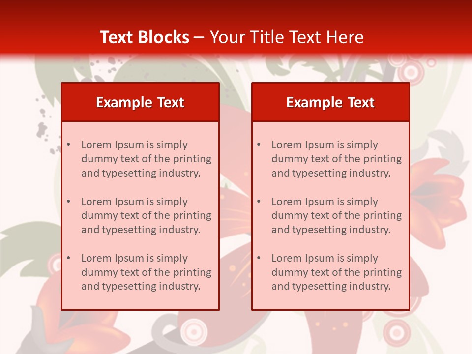 Decor Ink Circles PowerPoint Template